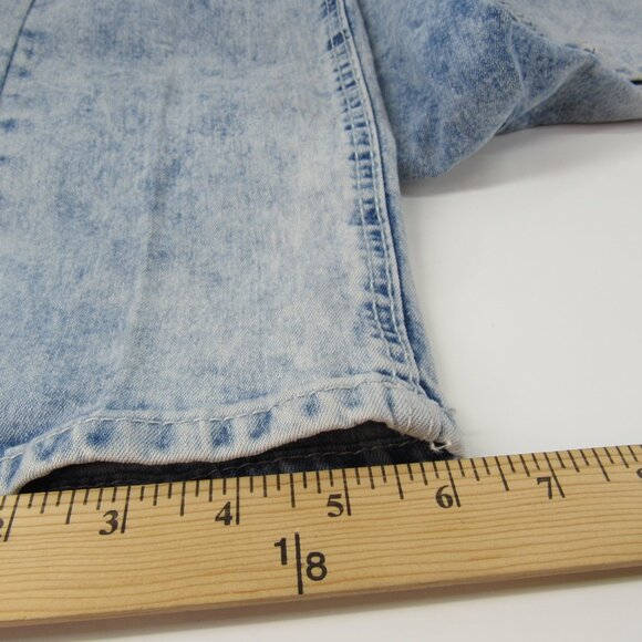 Southpole Women's Jeans Light Stone Wash Mid Rise Light Distress Size 32X29 - Picture 10 of 11